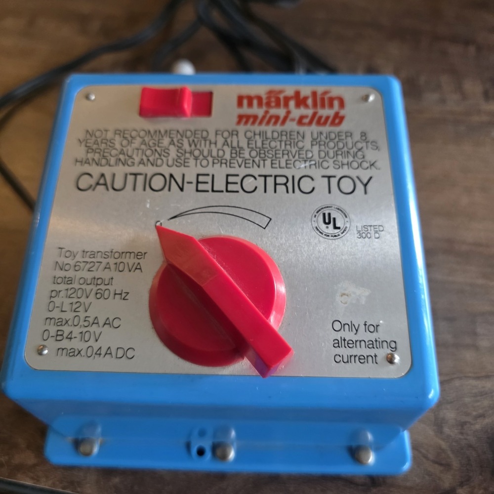 Marklin Mini-Club Train Transformer #6727A - Scale Z - Made in West Germany